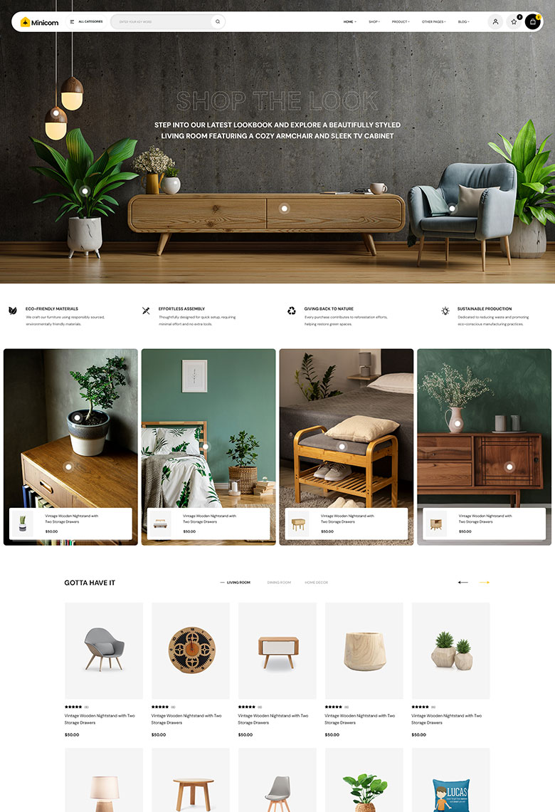 Furniture & Interior Store WooCommerce Theme - 5