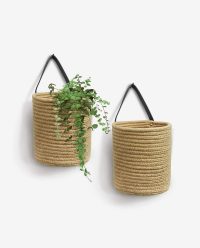 Second image of Hanging Storage Baskets with Handles